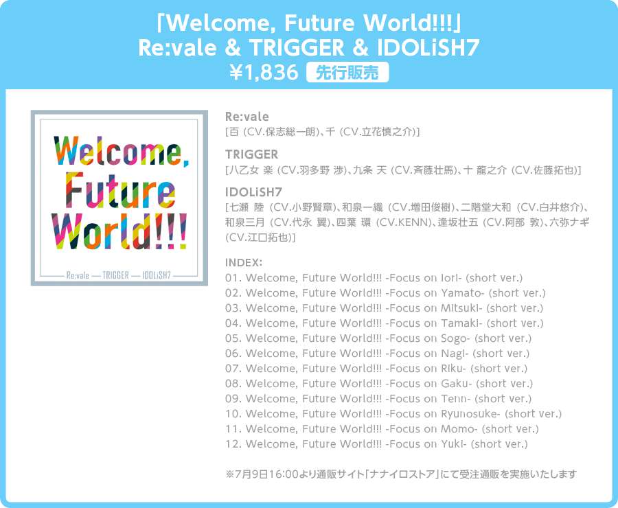 Welcome, Future World!!!