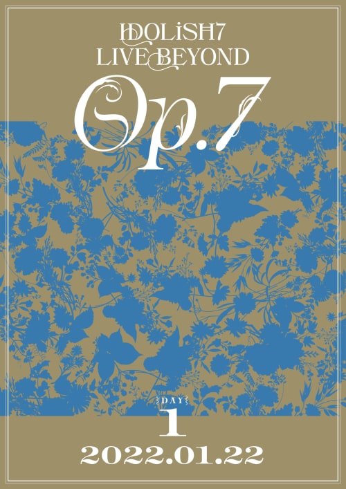 IDOLiSH7 LIVE BEYOND “Op.7” Blu-ray & DVD ジャケットデザイン公開 
